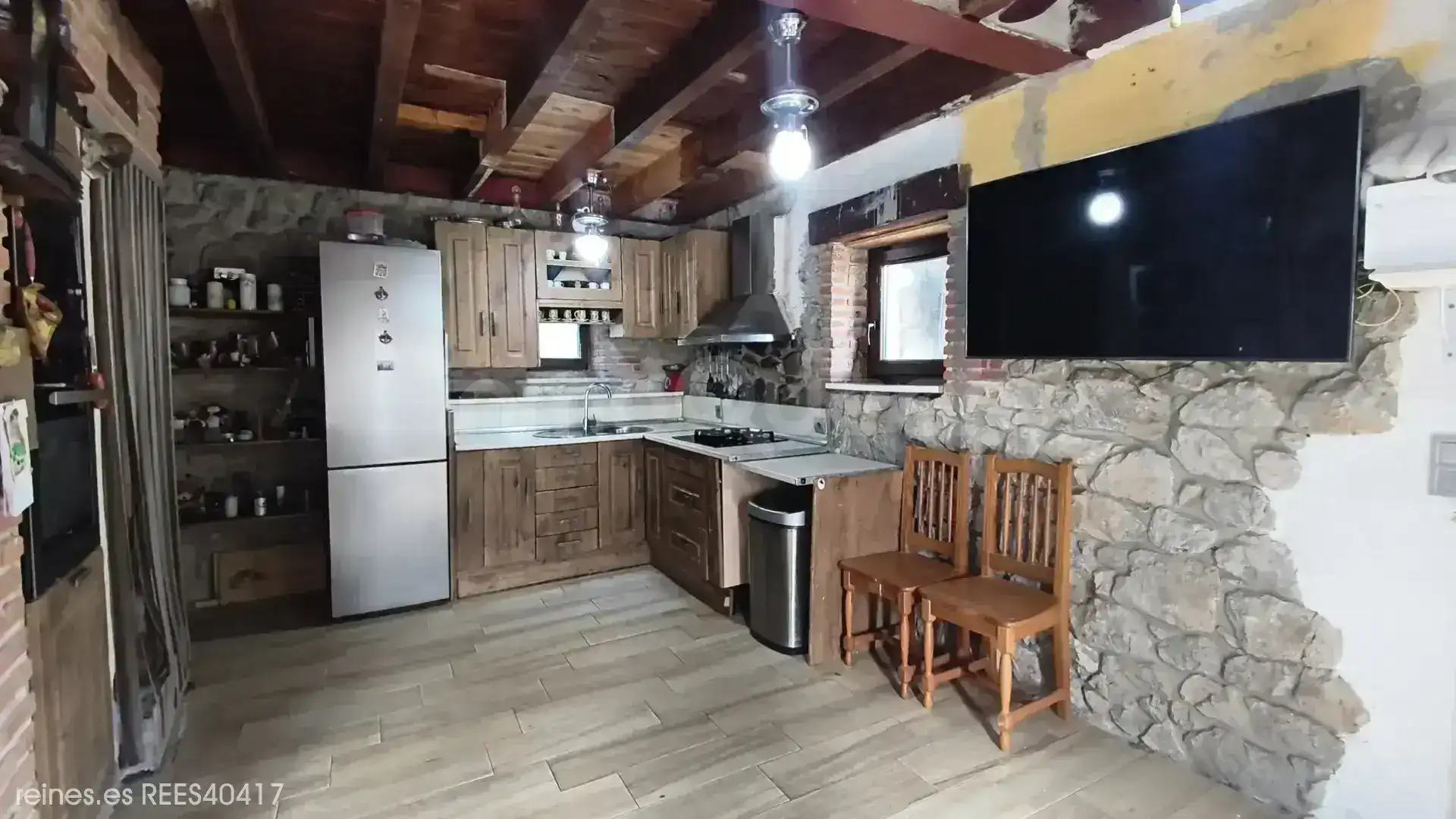 Küche von Haus oder Chalet zum Verkauf in Peñamellera Alta mit Heizung, Privatgarten und Möbliert