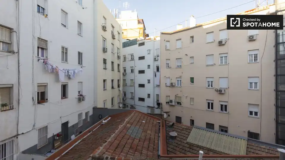 Exterior view of Flat for rent in Madrid  with Air Conditioner, Heating and Furnished