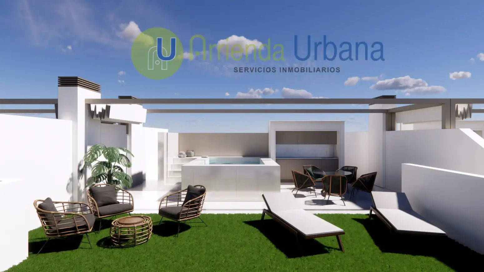 Terraza de Casa adosada en venta en Pilar de la Horadada con Calefacción, Terraza y Piscina