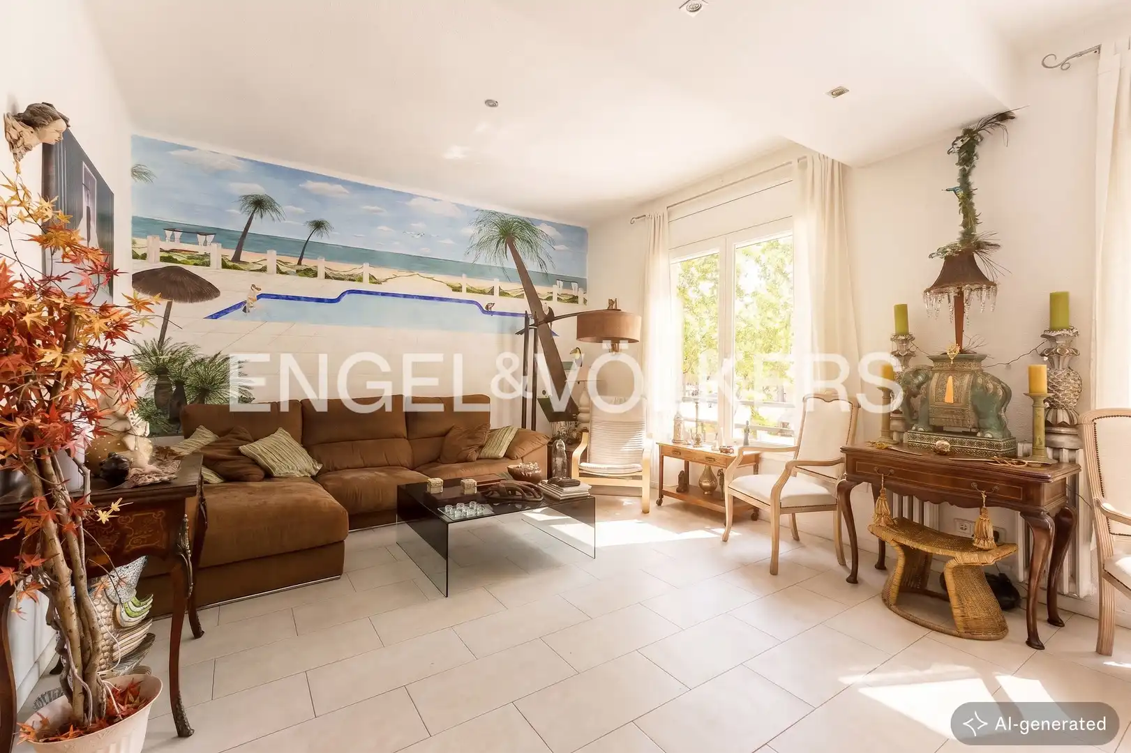 Sala de estar de Piso en venta en Barcelona con Aire acondicionado, Calefacción y Terraza