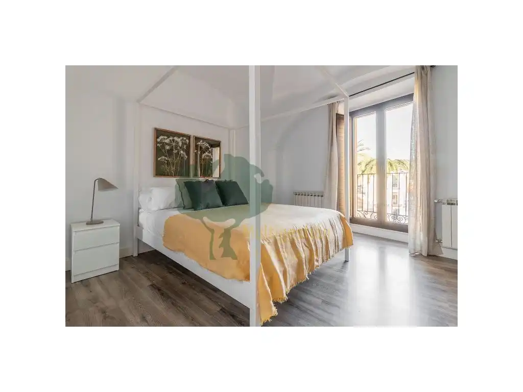 Bedroom of Apartments for rent in Cáceres  with Air Conditioner, Terrace and Furnished
