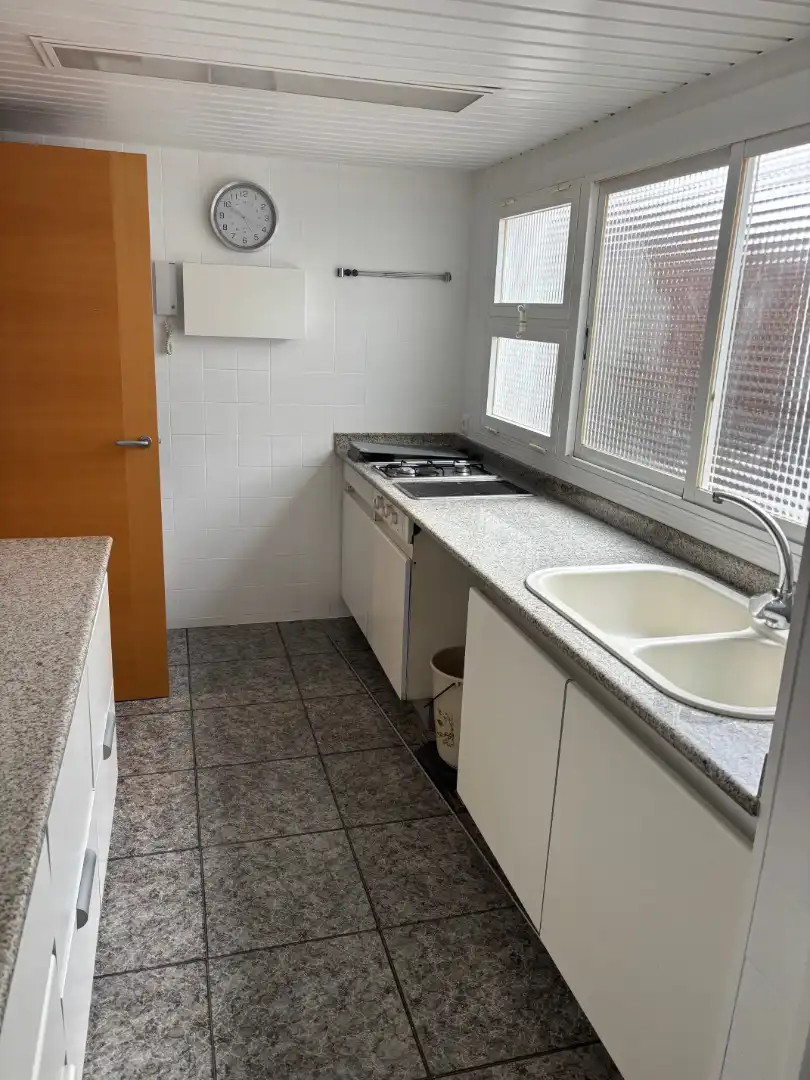 Kitchen of Flat for sale in Castelldefels  with Air Conditioner, Heating and Parquet flooring