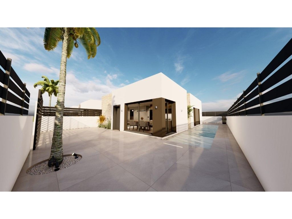 Vista exterior de Casa o chalet en venta en Benijófar con Aire acondicionado y Jardín privado