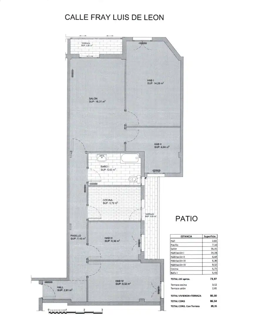 Wohnung mit Terrasse zum Verkauf in Calle Calle Fray Luis de León, imagen 19
