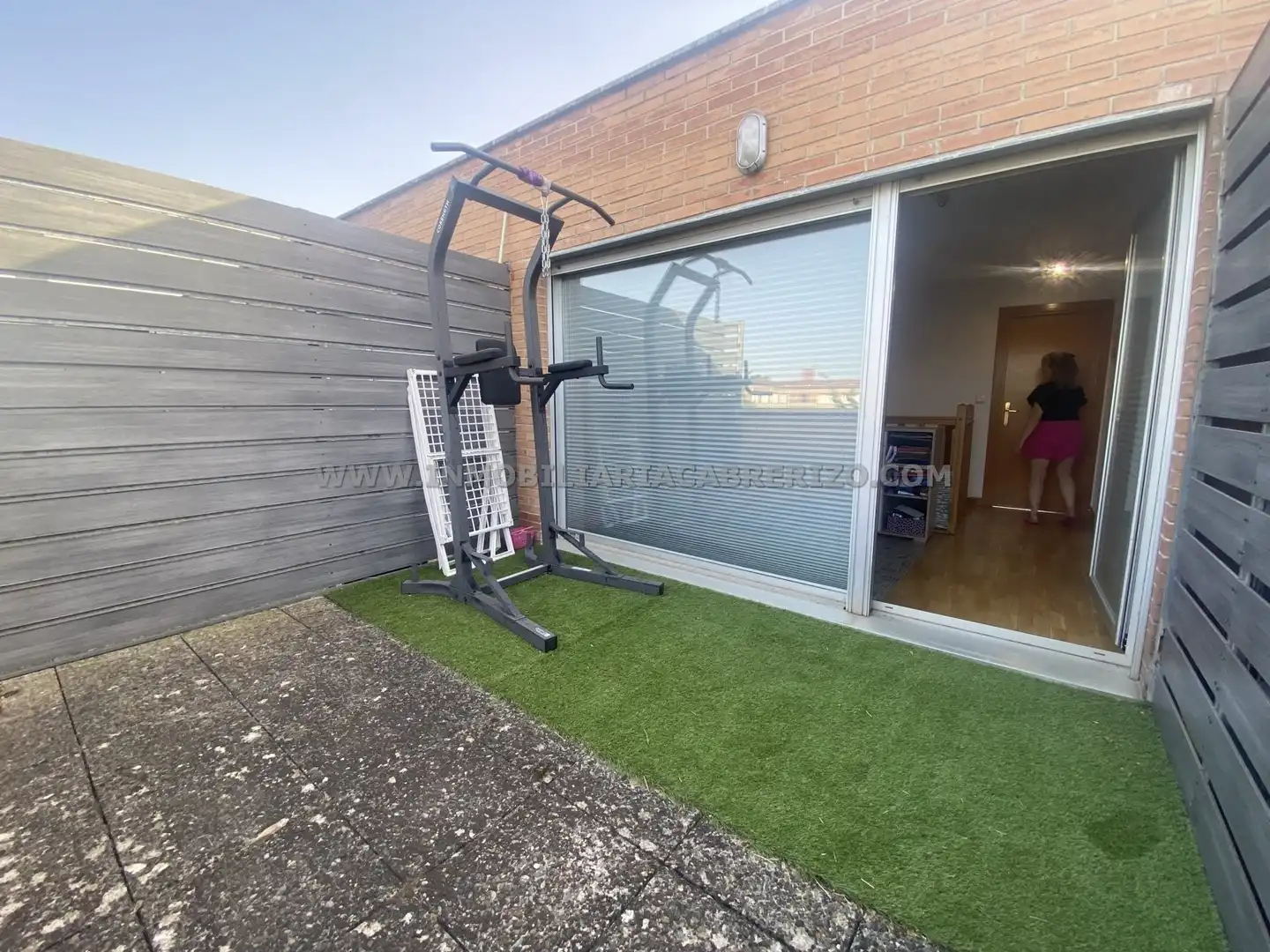 Terraza de Casa o chalet en venta en  Pamplona / Iruña con Calefacción, Jardín privado y Parquet