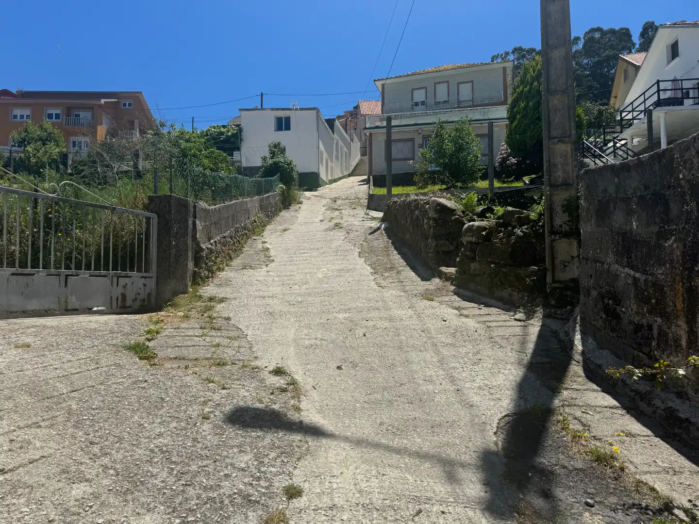 Vista exterior de Casa o xalet en venda en Muros amb Moblat