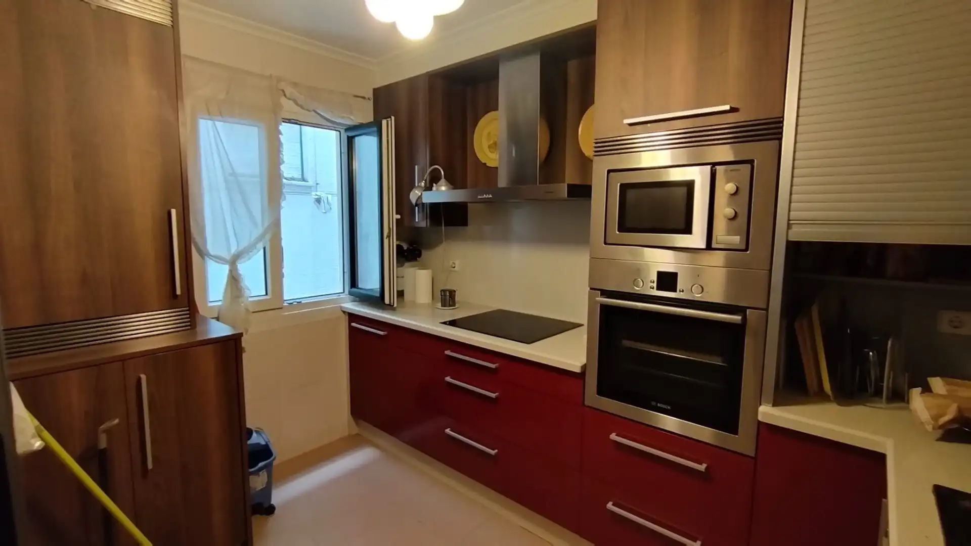 Cuina de Apartament en venda en Baiona amb Calefacció i Moblat