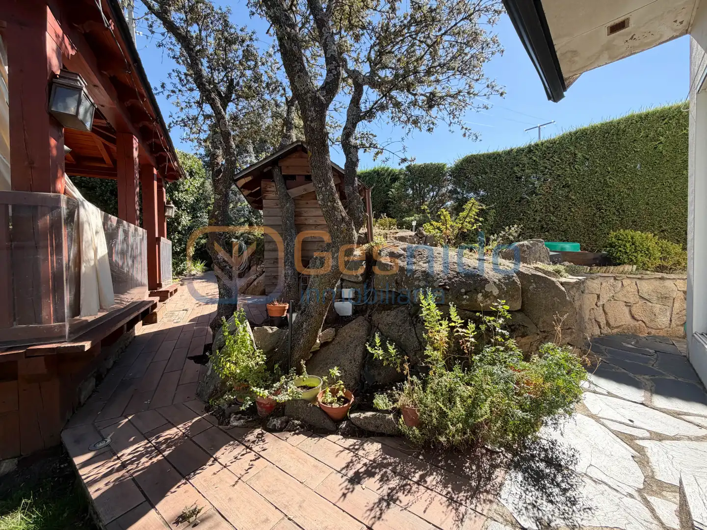 Jardí de Casa o xalet en venda en El Espinar amb Calefacció, Jardí privat i Terrassa