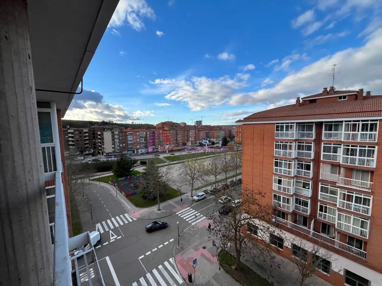 Exterior view of Flat for sale in Burgos  with Heating, Parquet flooring and Terrace