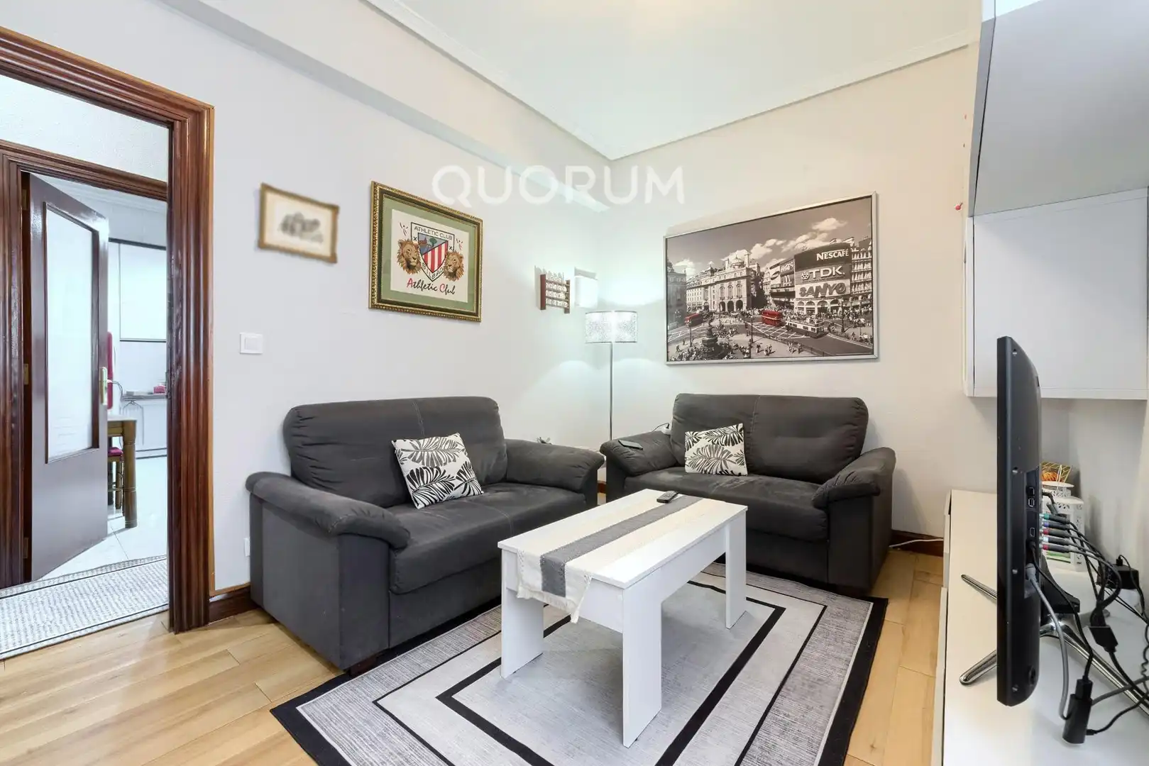 Living room of Flat for sale in Barakaldo   with Heating and Furnished