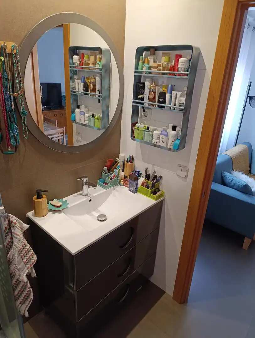 Bany de Apartament en venda en Madrid