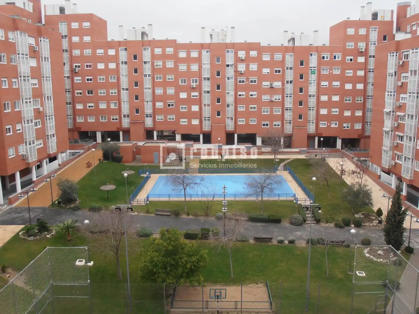 Exterior view of Flat for sale in Madrid  with Air Conditioner, Heating and Private garden