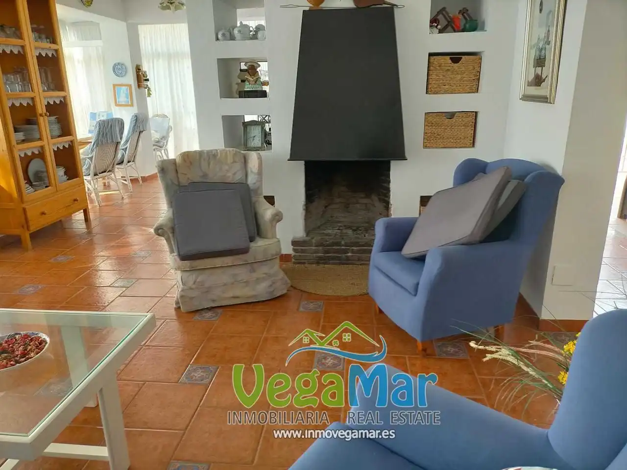Sala de estar de Casa o chalet en venta en Almuñécar con Aire acondicionado, Jardín privado y Terraza