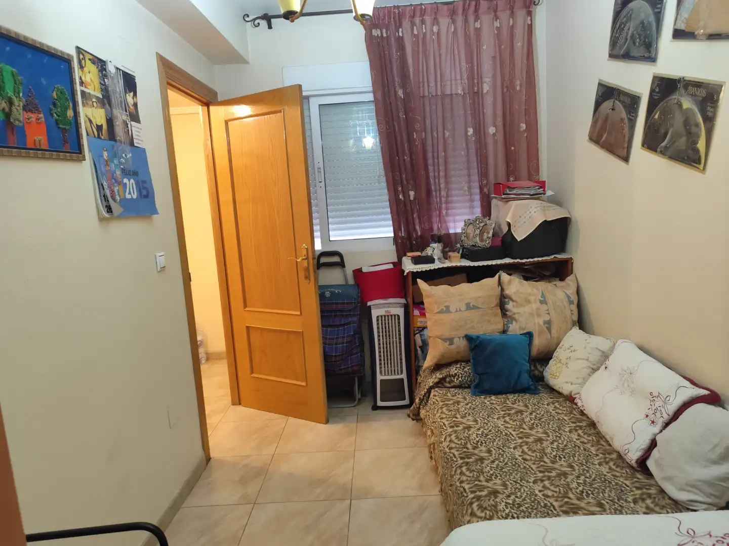 Schlafzimmer von Dachboden zum Verkauf in Murcia mit Klimaanlage, Terrasse und Abstellraum