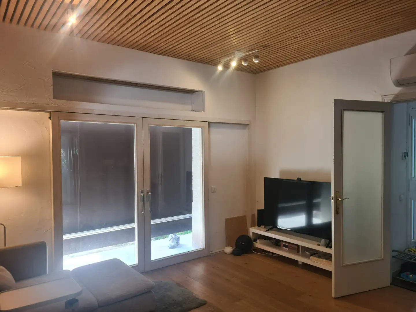 Sala d'estar de Casa o xalet en venda en Sant Cugat del Vallès amb Aire condicionat, Calefacció i Terrassa