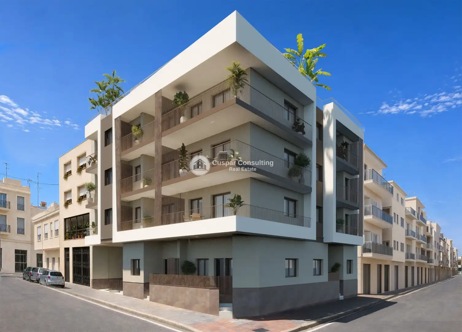 Exterior view of Attic for sale in Santa Pola  with Heating, Terrace and Swimming Pool