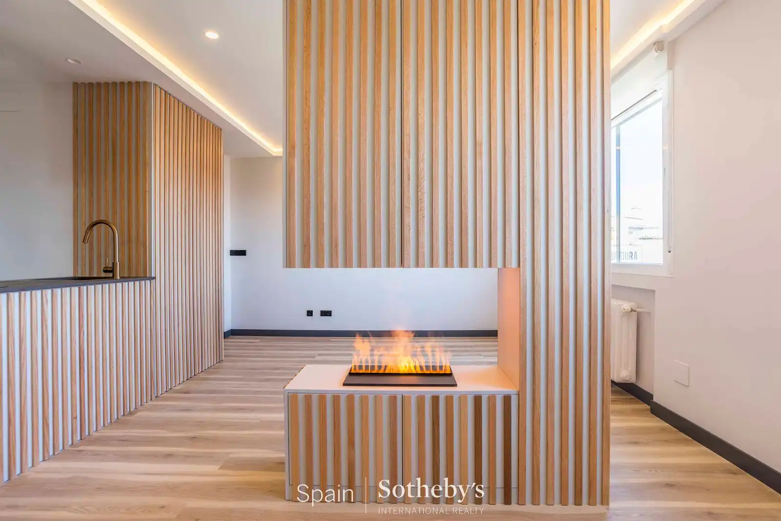 Sala de estar de Apartamento en venta en Madrid con Aire acondicionado, Calefacción y Piscina