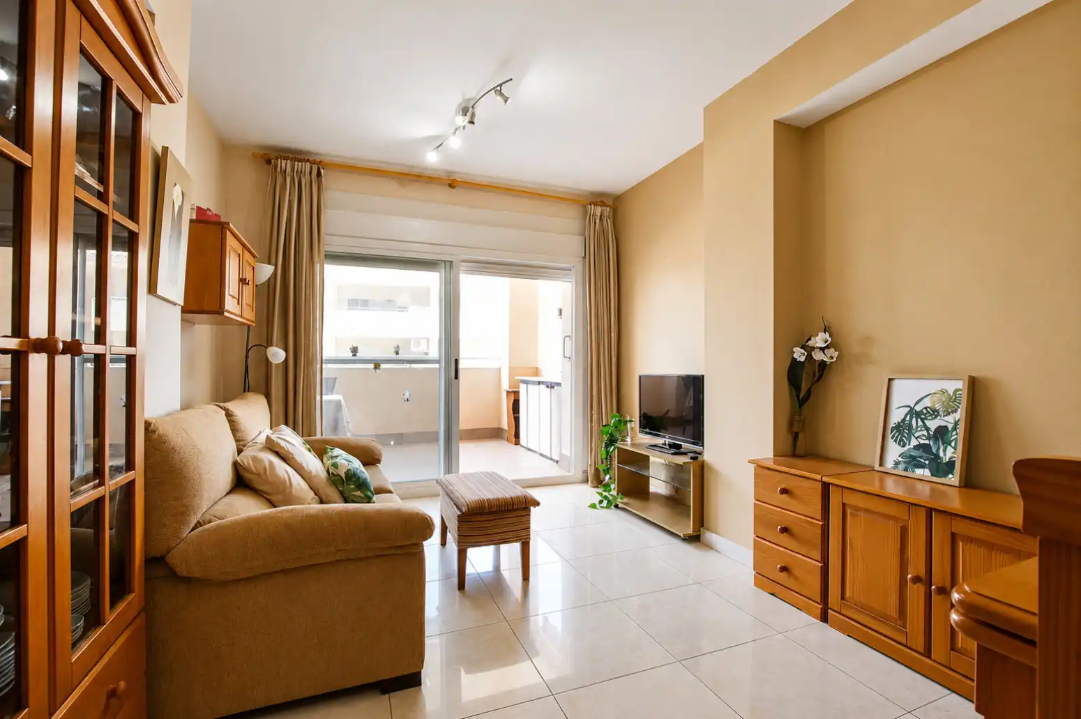 Wohnzimmer von Wohnung zum Verkauf in Puçol mit Heizung, Terrasse und Abstellraum