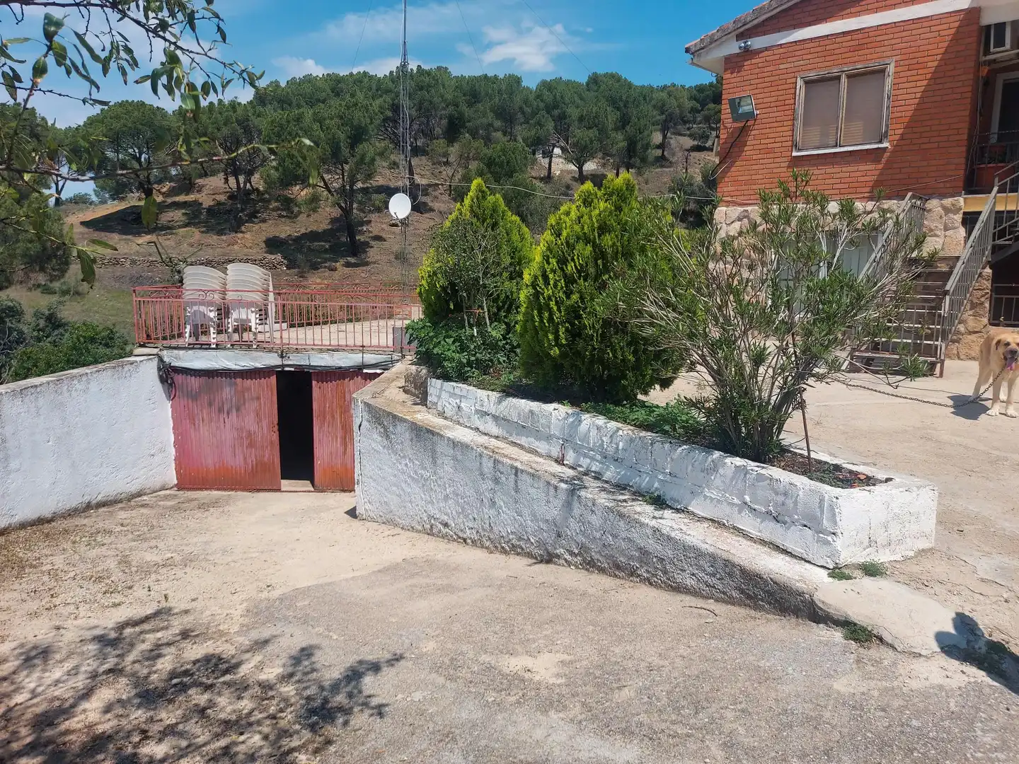 Jardín de Casa o chalet en venta en Navas del Rey con Aire acondicionado, Calefacción y Jardín privado