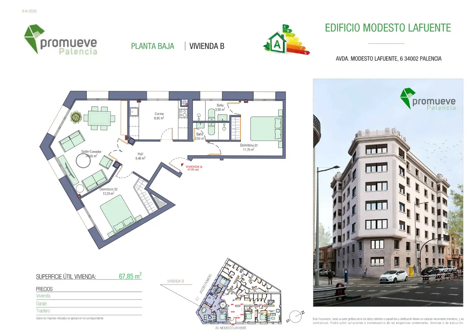 Piso con ascensor en venta en Avenida Modesto Lafuente 5, imagen 2