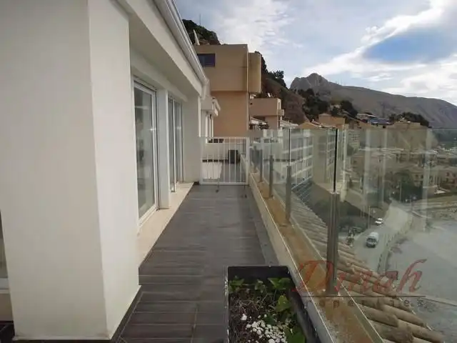 Terrasse von Dachboden zum Verkauf in Altea mit Klimaanlage, Heizung und Terrasse