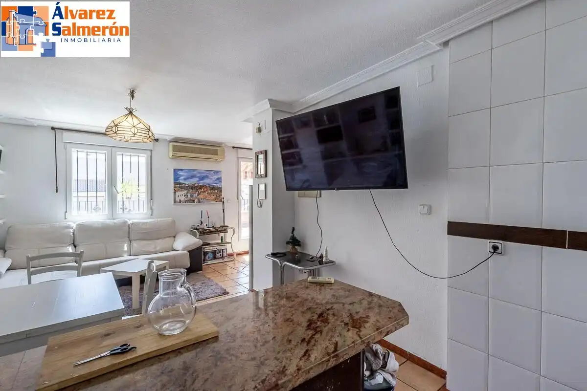 Sala de estar de Ático en venta en Granada con Terraza