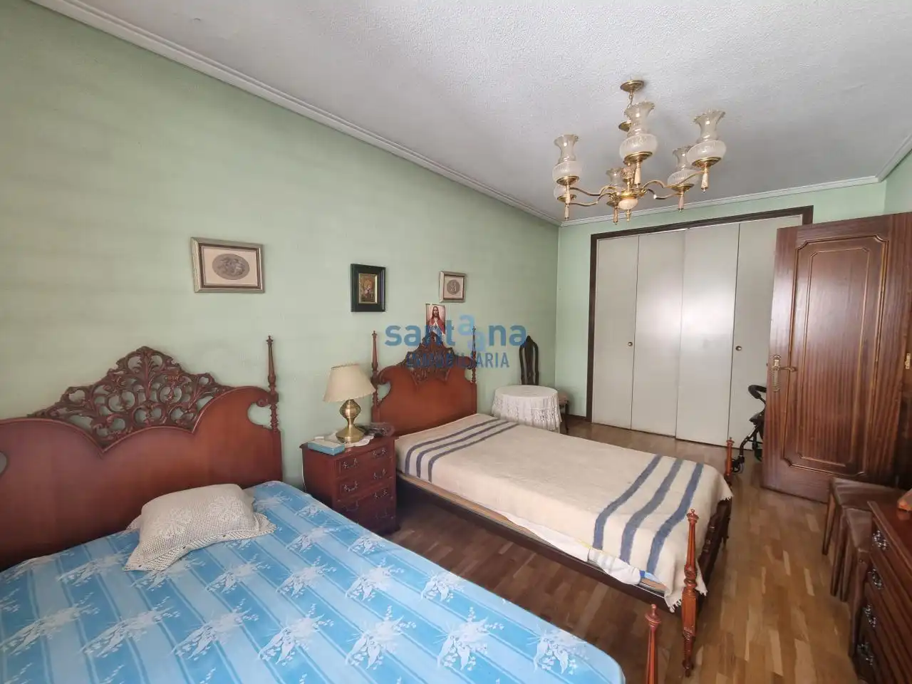 Bedroom of Flat for sale in León Capital   with Heating, Parquet flooring and Terrace