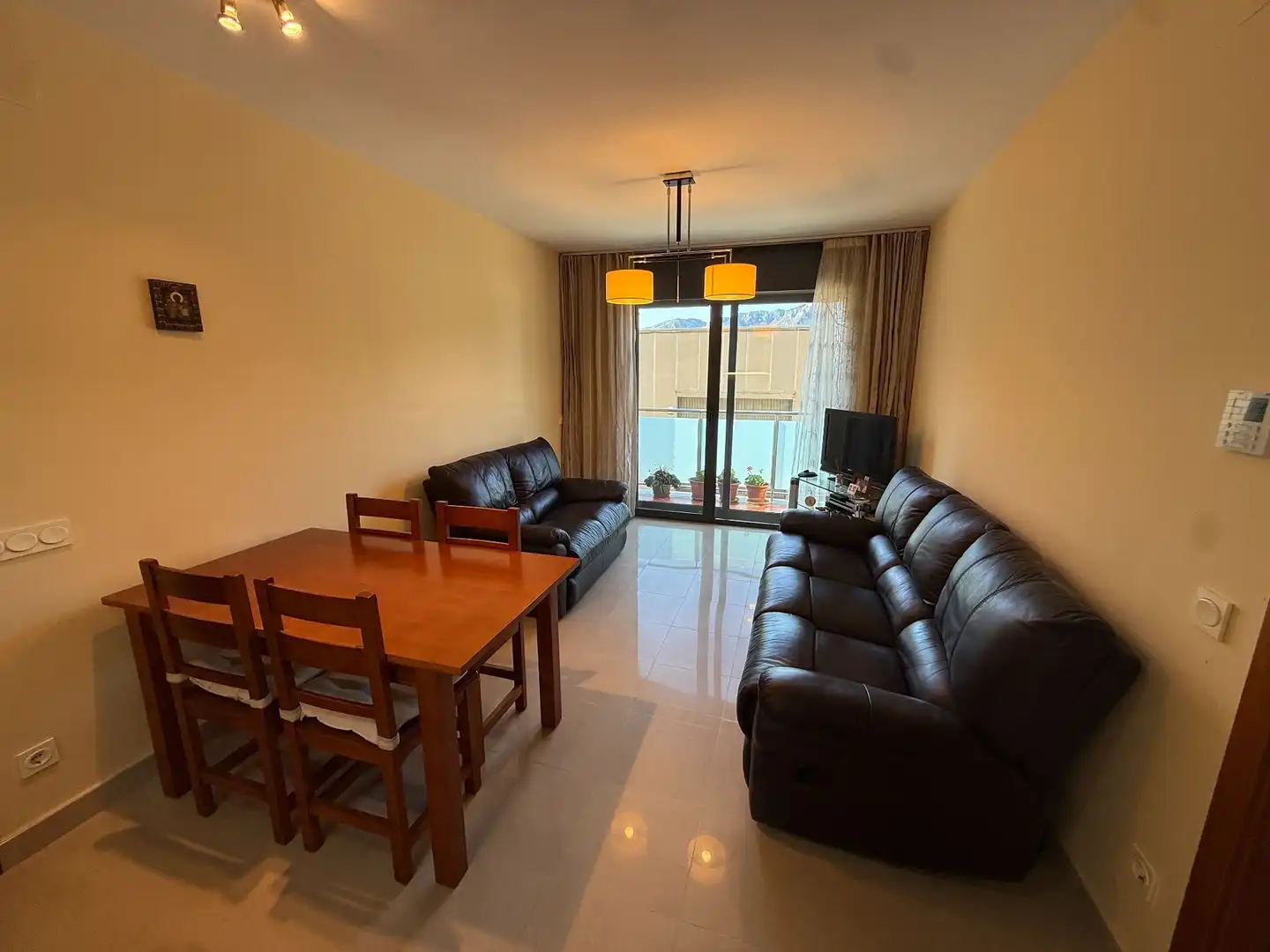 Sala d'estar de Apartament en venda en Vandellòs i l'Hospitalet de l'Infant amb Aire condicionat