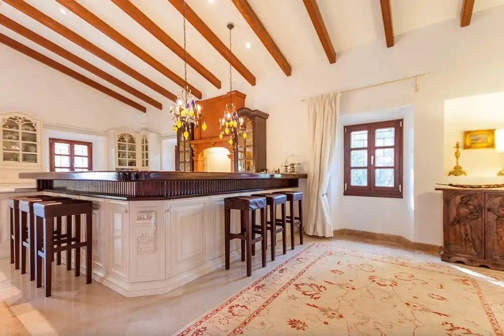 Cocina de Casa o chalet en venta en Alcúdia con Aire acondicionado, Jardín privado y Terraza