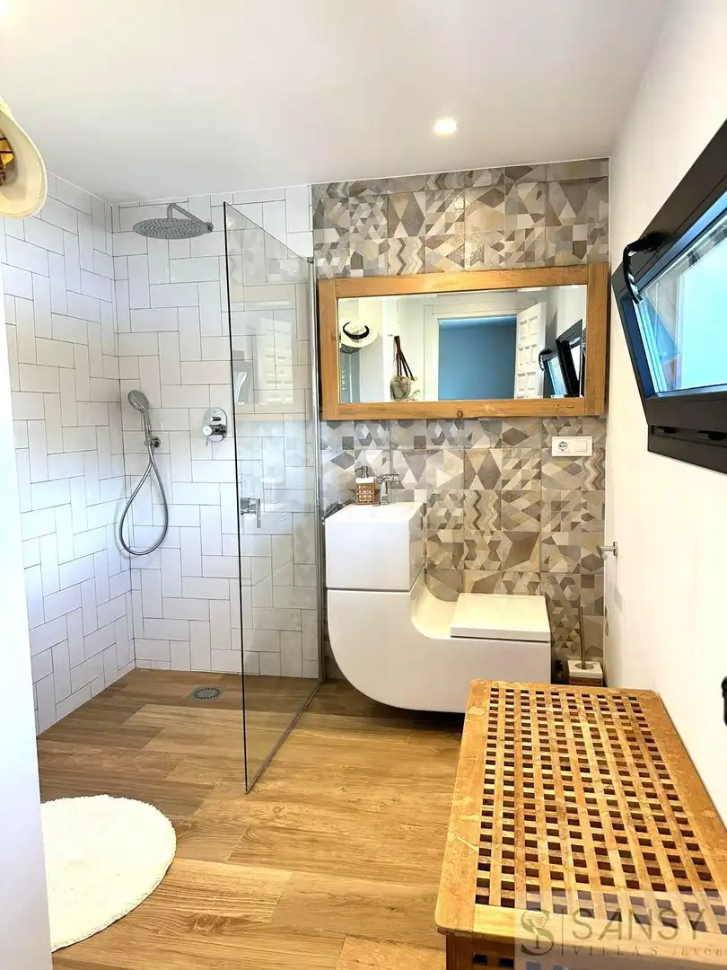 Bathroom of Houses for sale in Jávea / Xàbia  with Air Conditioner, Heating and Terrace