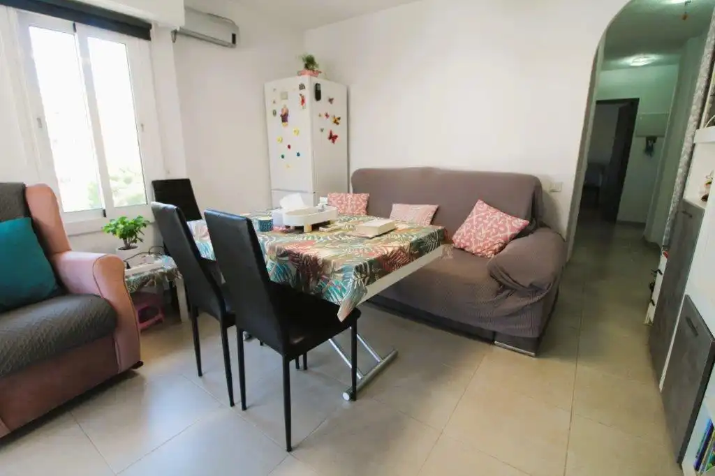 Sala de estar de Apartamento en venta en Benalmádena con Aire acondicionado, Terraza y Amueblado
