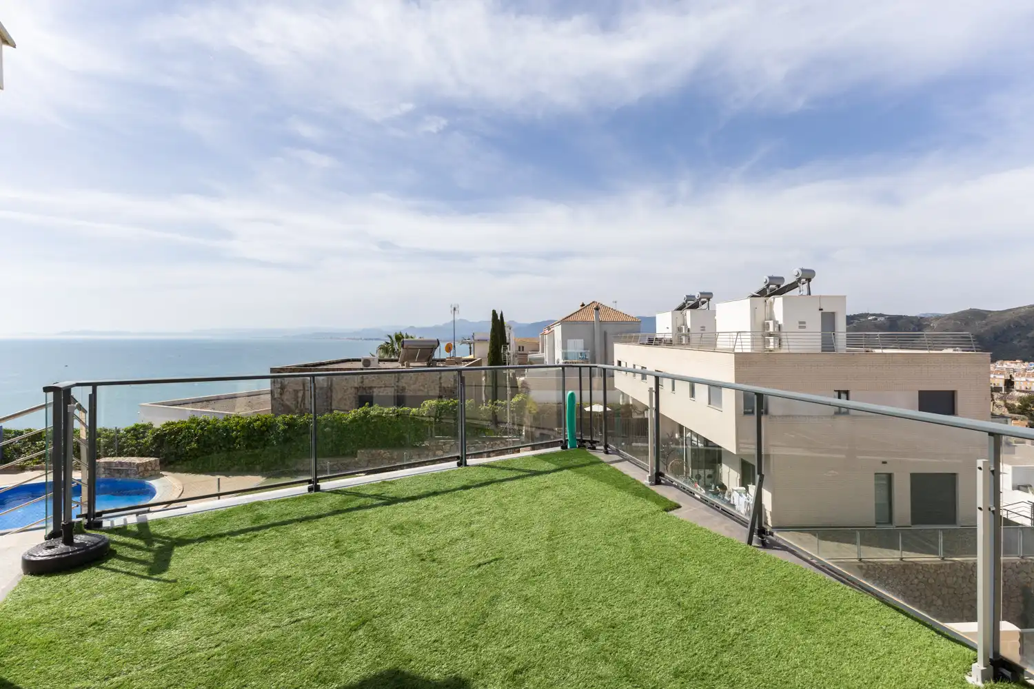 Terraza de Casa o chalet en venta en Cullera con Aire acondicionado, Calefacción y Jardín privado