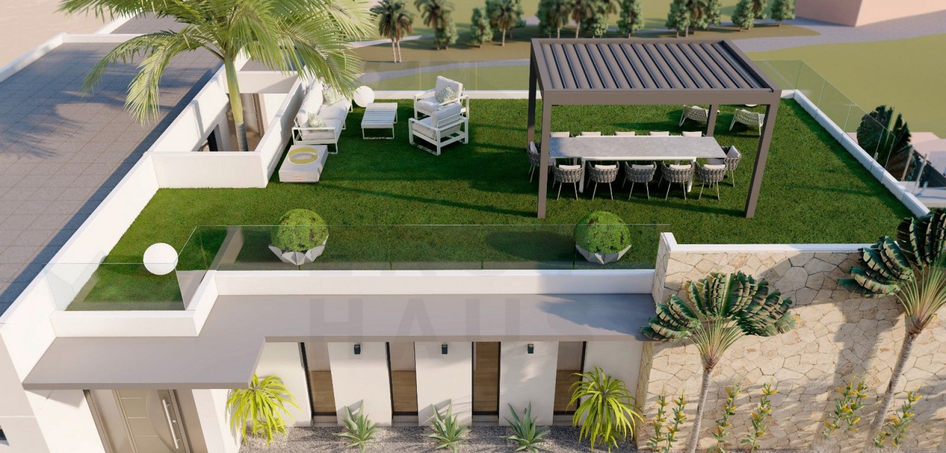 Terrace of House or chalet for sale in Rojales  with Swimming Pool