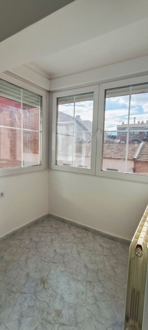 Balcony of Flat for sale in  Madrid Capital  with Air Conditioner, Heating and Alarm