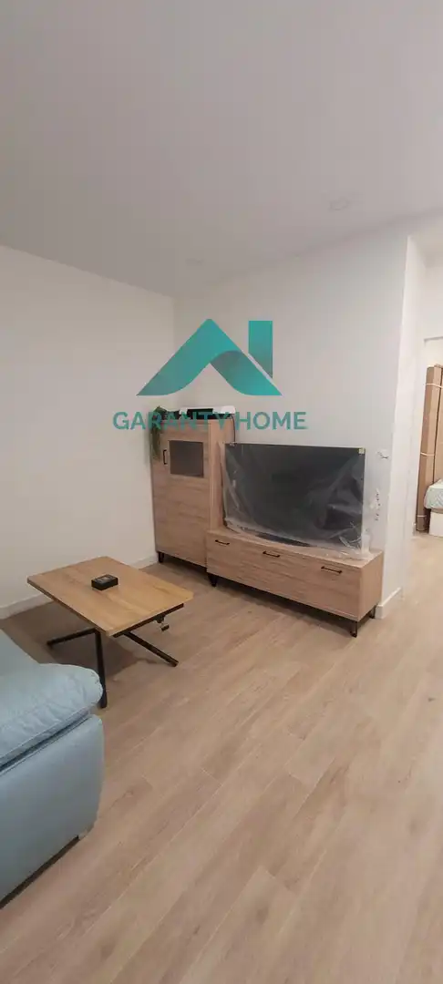 Sala de estar de Estudio de alquiler en Cáceres con Aire acondicionado, Calefacción y Amueblado