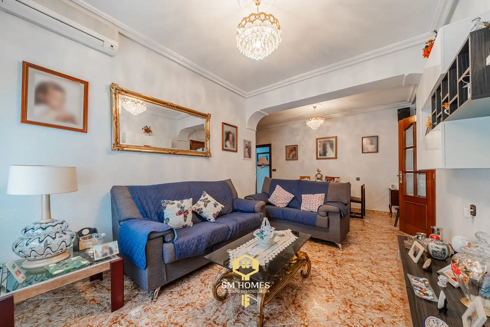 Sala d'estar de Casa o xalet en venda en Mejorada del Campo amb Aire condicionat, Calefacció i Terrassa