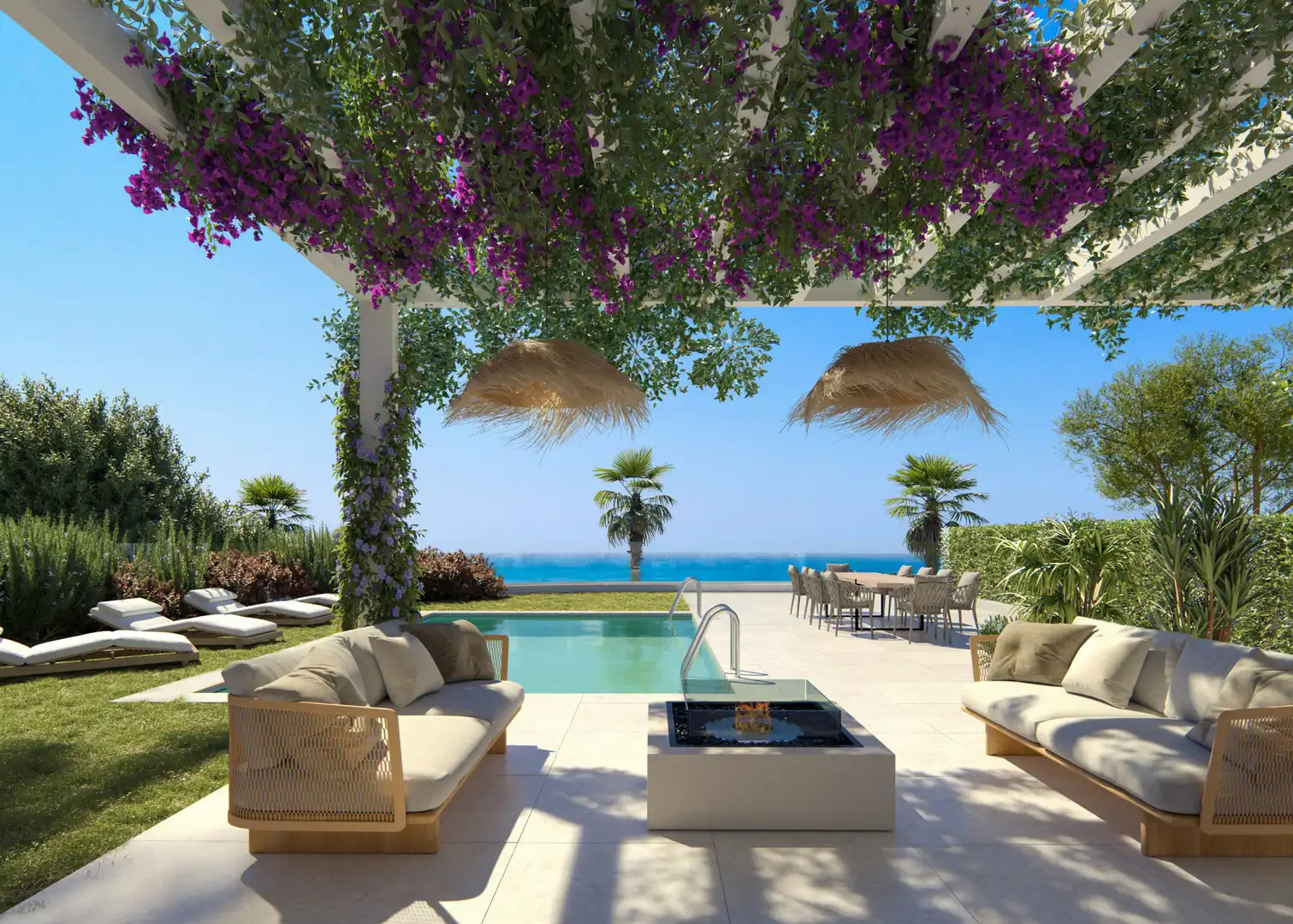 Terrassa de Casa o xalet en venda en Mijas amb Aire condicionat, Jardí privat i Terrassa