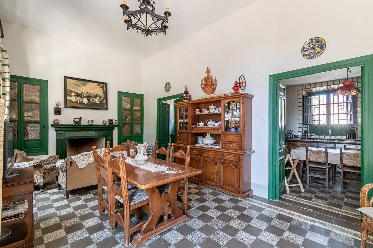 Comedor de Finca rústica en venta en Moclín con Piscina