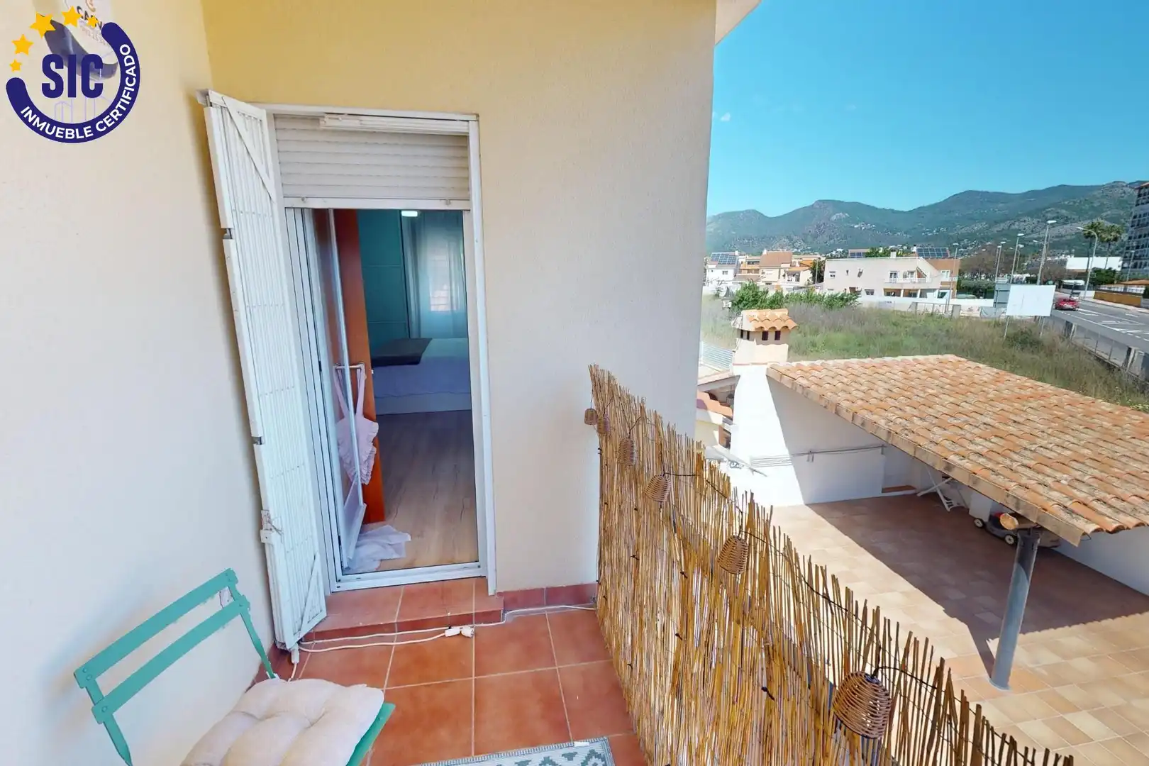 Terrassa de Casa o xalet en venda en Benicasim / Benicàssim amb Aire condicionat, Jardí privat i Parquet