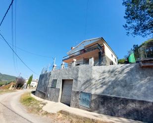 Vista exterior de Casa o xalet en venda en Monistrol de Calders amb Aire condicionat, Terrassa i Piscina