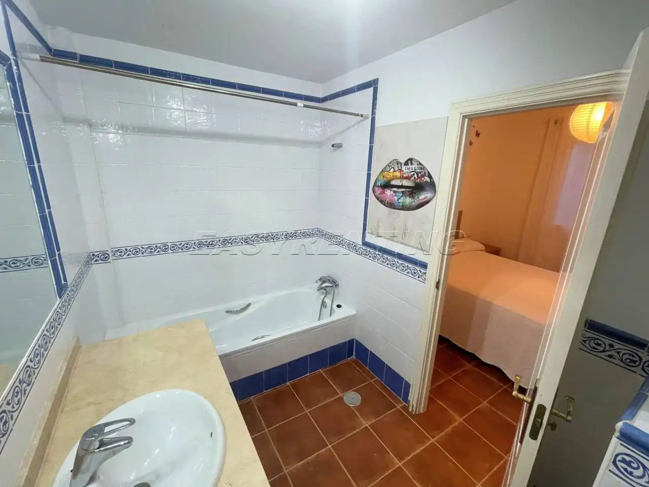 Bany de Apartament de lloguer en La Alcaidesa amb Terrassa, Moblat i Piscina comunitària