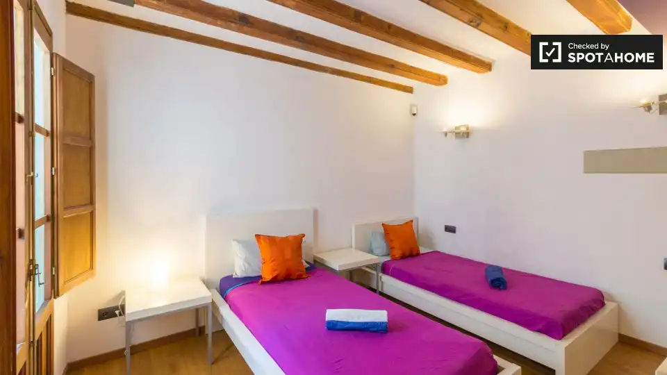 Appartamento con terrazza in affitto a Ciutat Vella, imagen 9