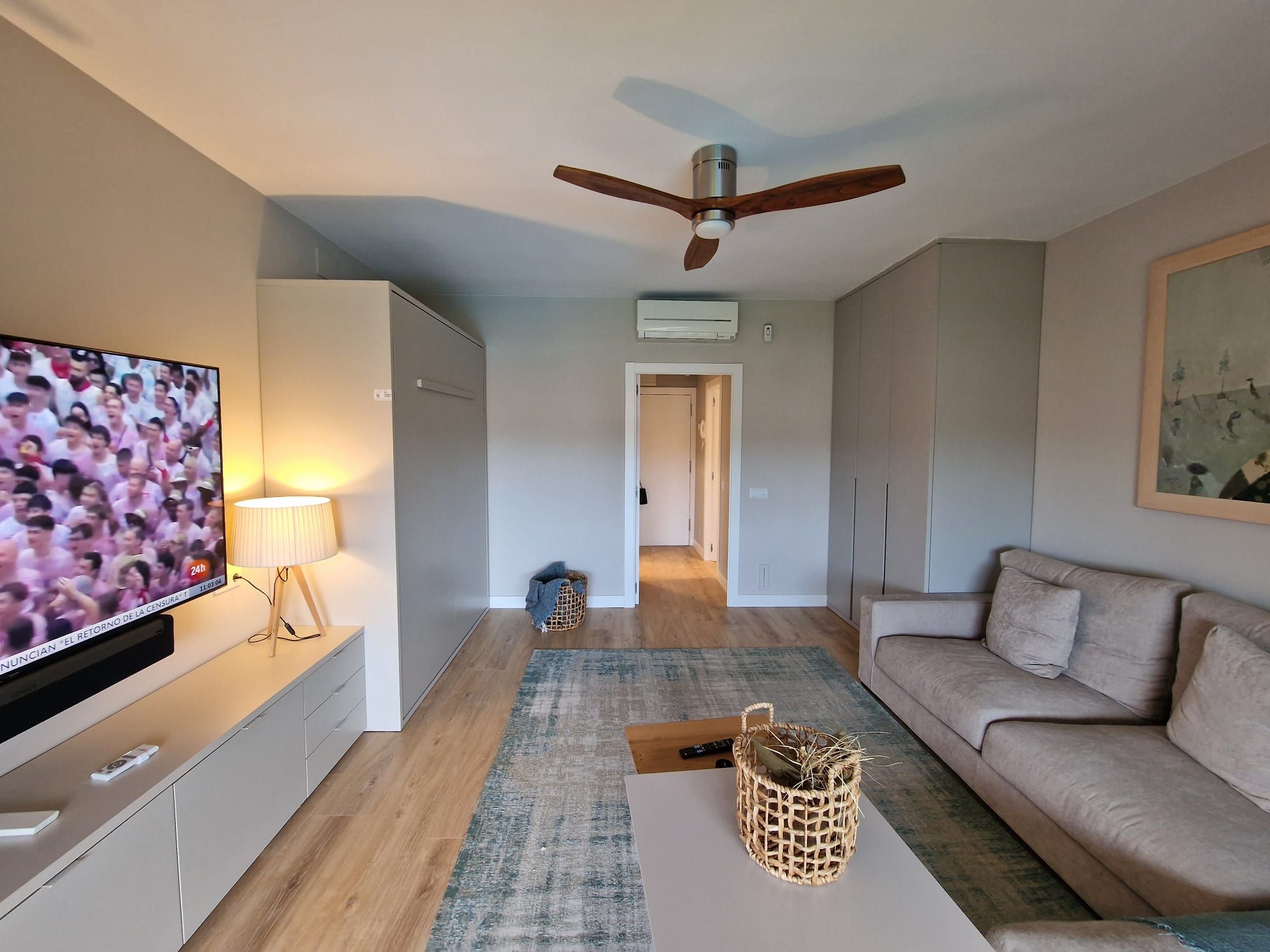 Living room of Study for sale in Sant Feliu de Guíxols  with Terrace, Balcony and Alarm
