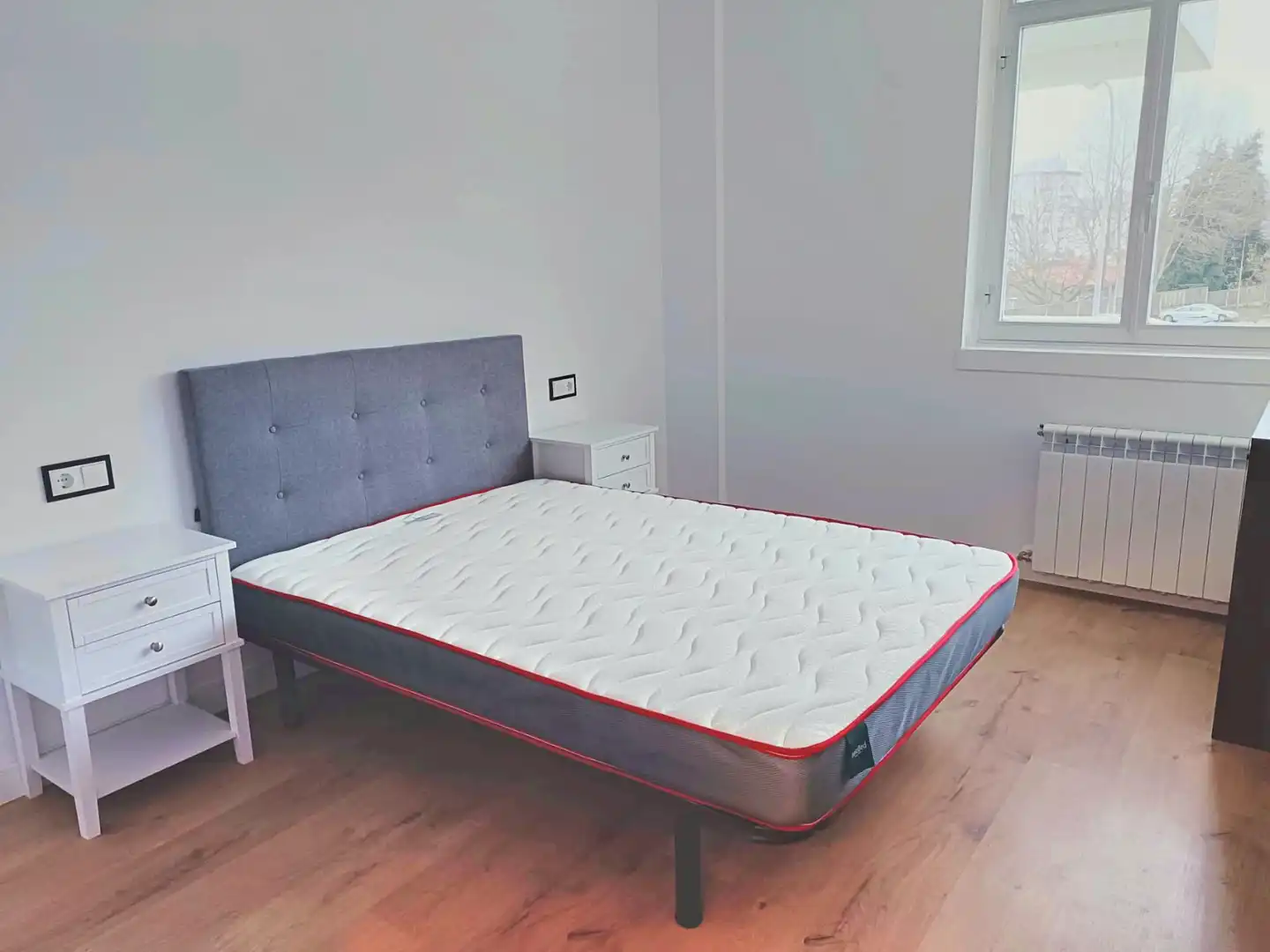 Bedroom of Flat for rent in Ferrol  with Heating, Furnished and Oven