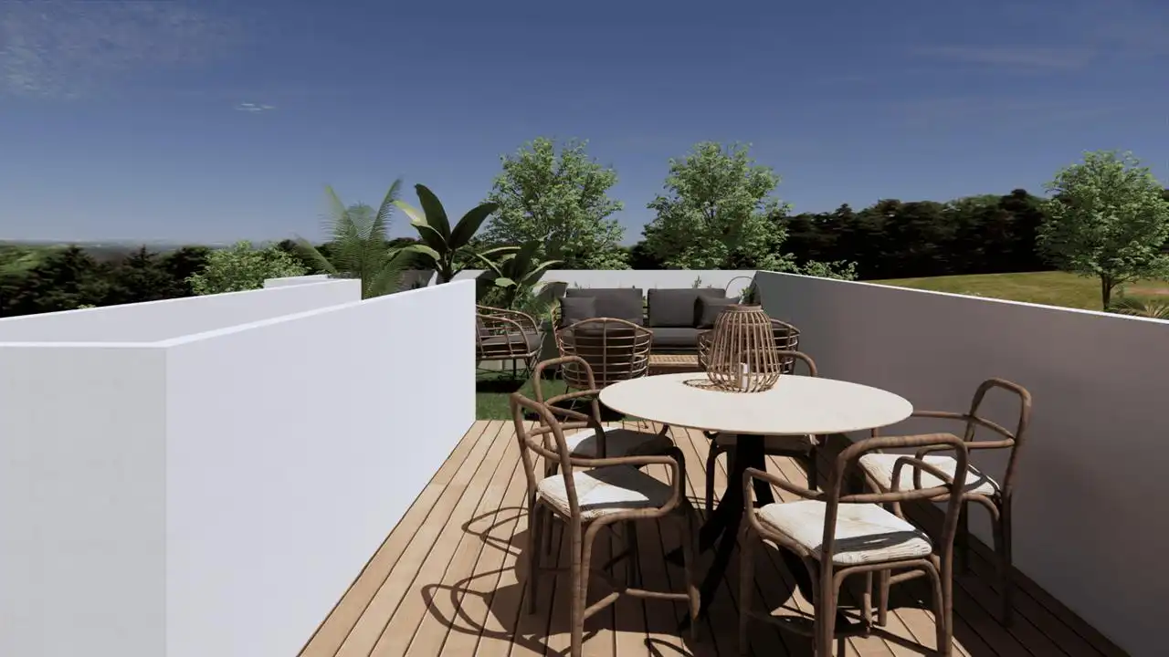 Terrassa de Casa o xalet en venda en Pilar de la Horadada amb Aire condicionat, Calefacció i Jardí privat