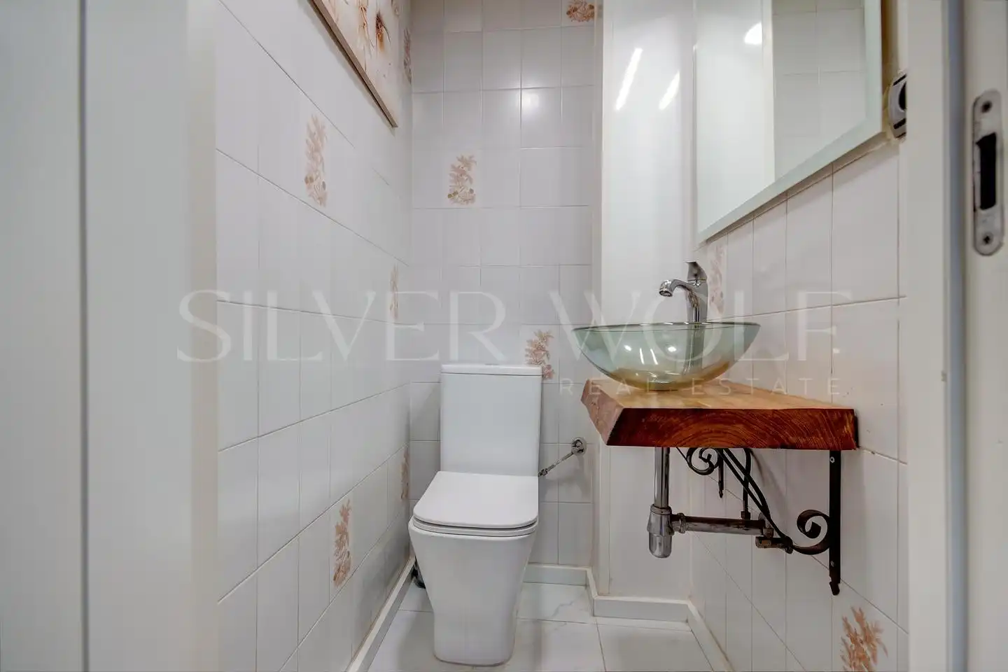 Baño de Casa o chalet en venta en Cervelló con Aire acondicionado, Calefacción y Jardín privado
