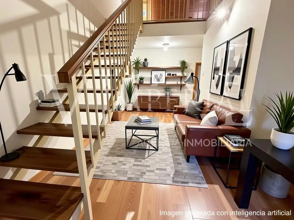 Wohnzimmer von Wohnung zum Verkauf in Ocaña mit Heizung, Privatgarten und Parkett