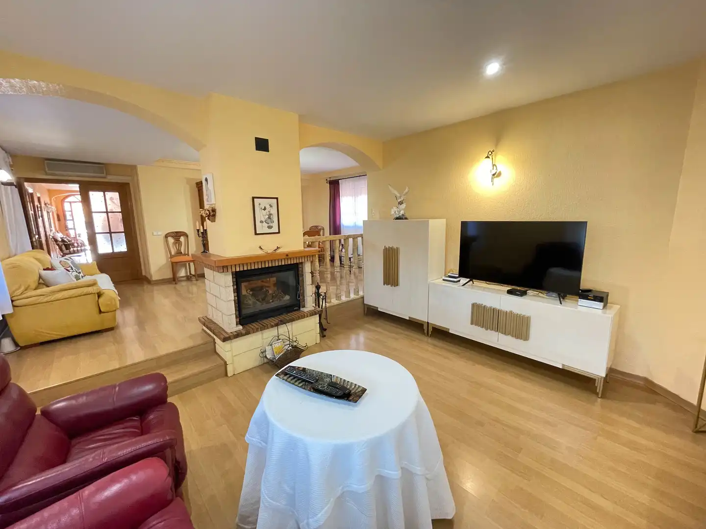 Living room of Houses for sale in Almería  with Air Conditioner, Heating and Private garden