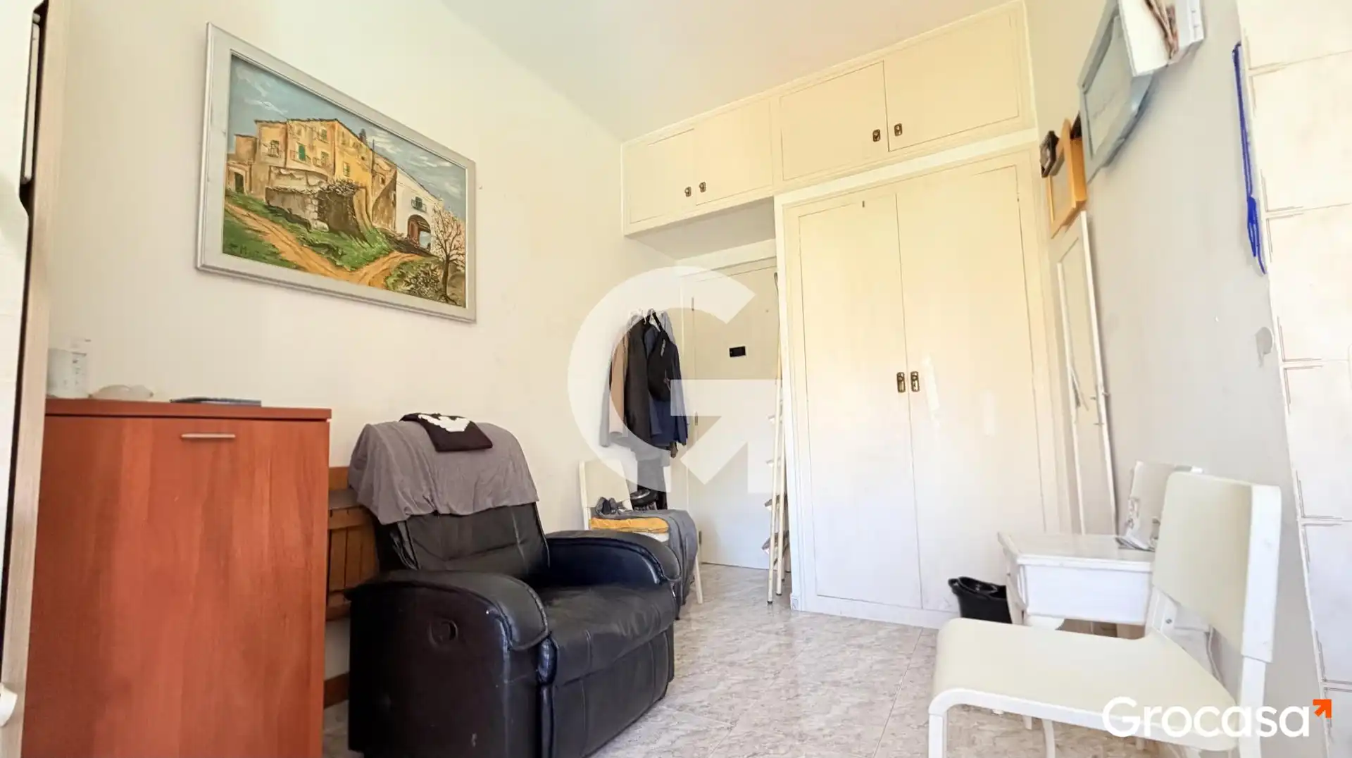 Schlafzimmer von Loft zum Verkauf in Torredembarra mit Klimaanlage, Möbliert und Fernseher