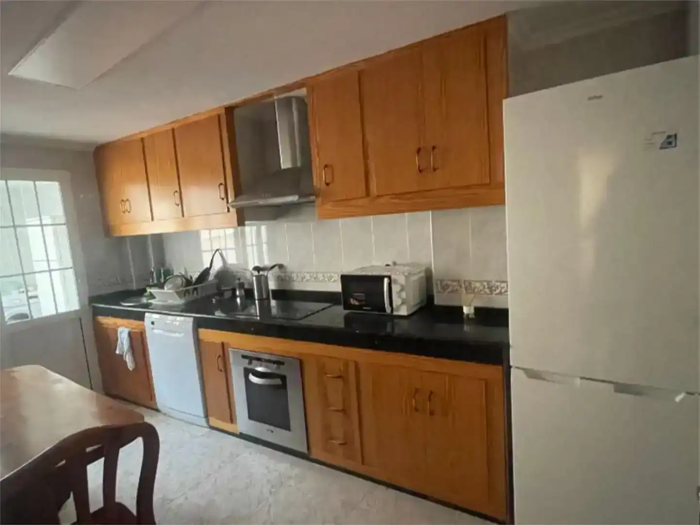 Kitchen of Flat for rent in Elche / Elx  with Furnished and Balcony
